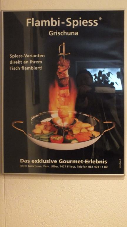 Hotel Grischuna Filisur Exteriér fotografie